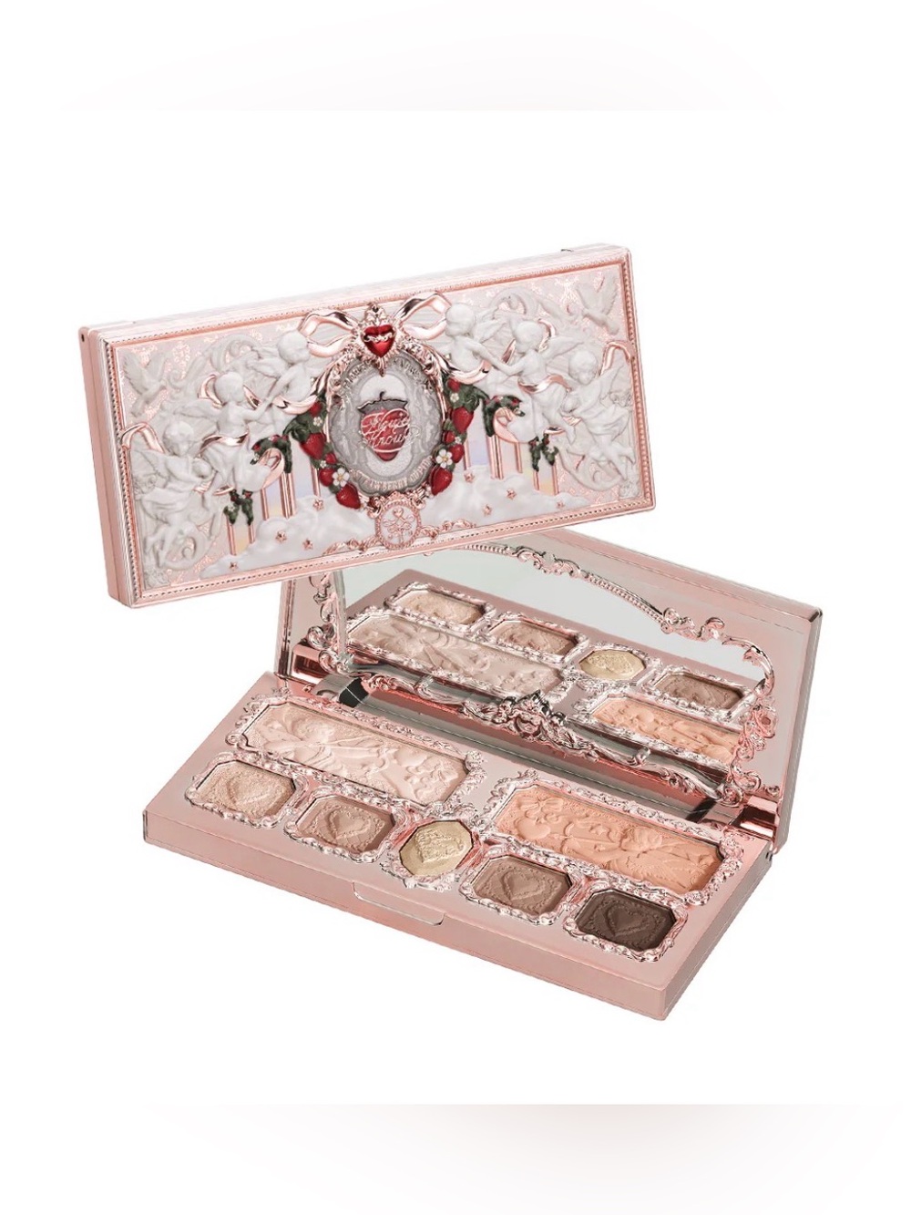 Flower Knows Strawberry Cupid Neutral Eyeshadow Palette #1